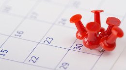 Important date or concept for busy day