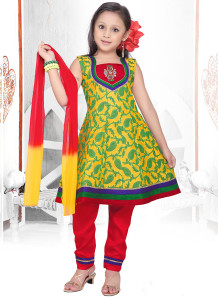 Benarasi-Churidar-Suit-Summer-2013-Kids-Wear-Fashion-2